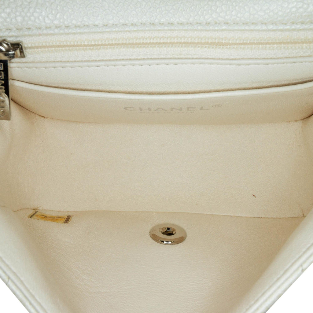 Chanel Mini Square Classic Caviar Single Flap