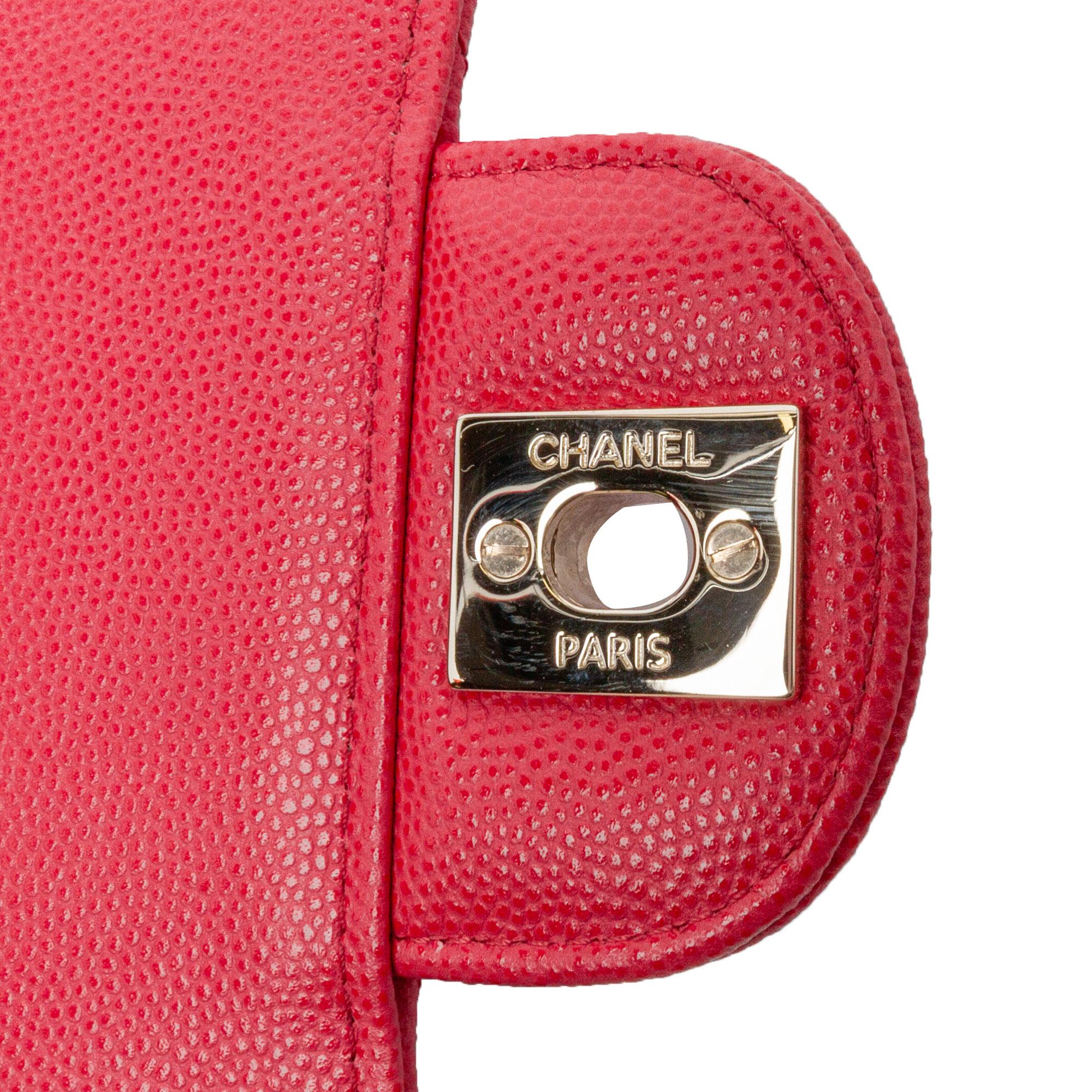 Chanel Mini Square Classic Caviar Single Flap