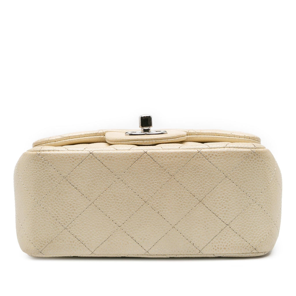 Chanel Mini Square Classic Caviar Single Flap