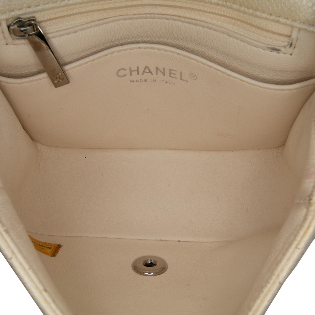 Chanel Mini Square Classic Caviar Single Flap