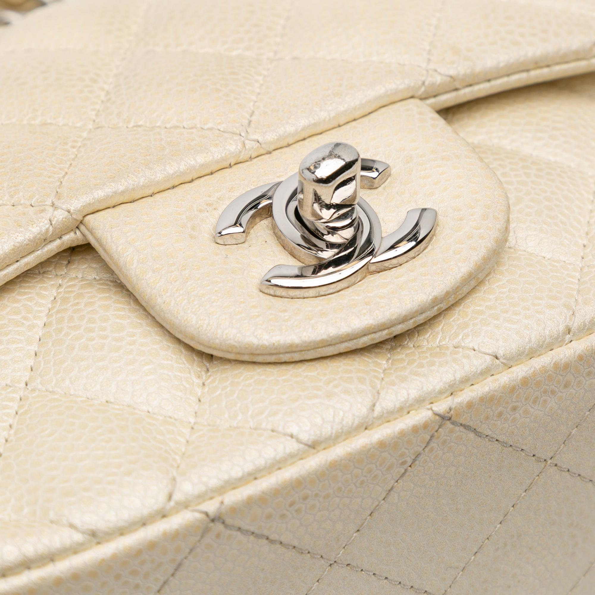 Chanel Mini Square Classic Caviar Single Flap