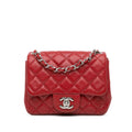 Chanel Mini Square Classic Caviar Single Flap