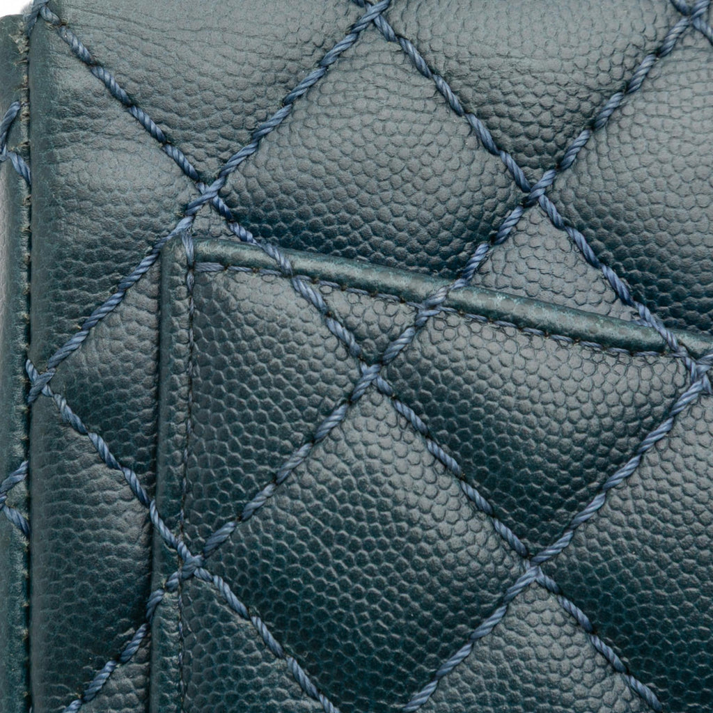Chanel Mini Square Classic Caviar Single Flap