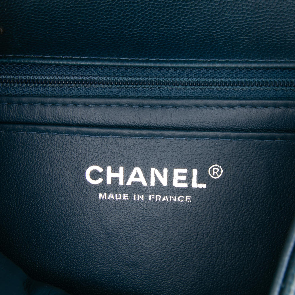 Chanel Mini Square Classic Caviar Single Flap