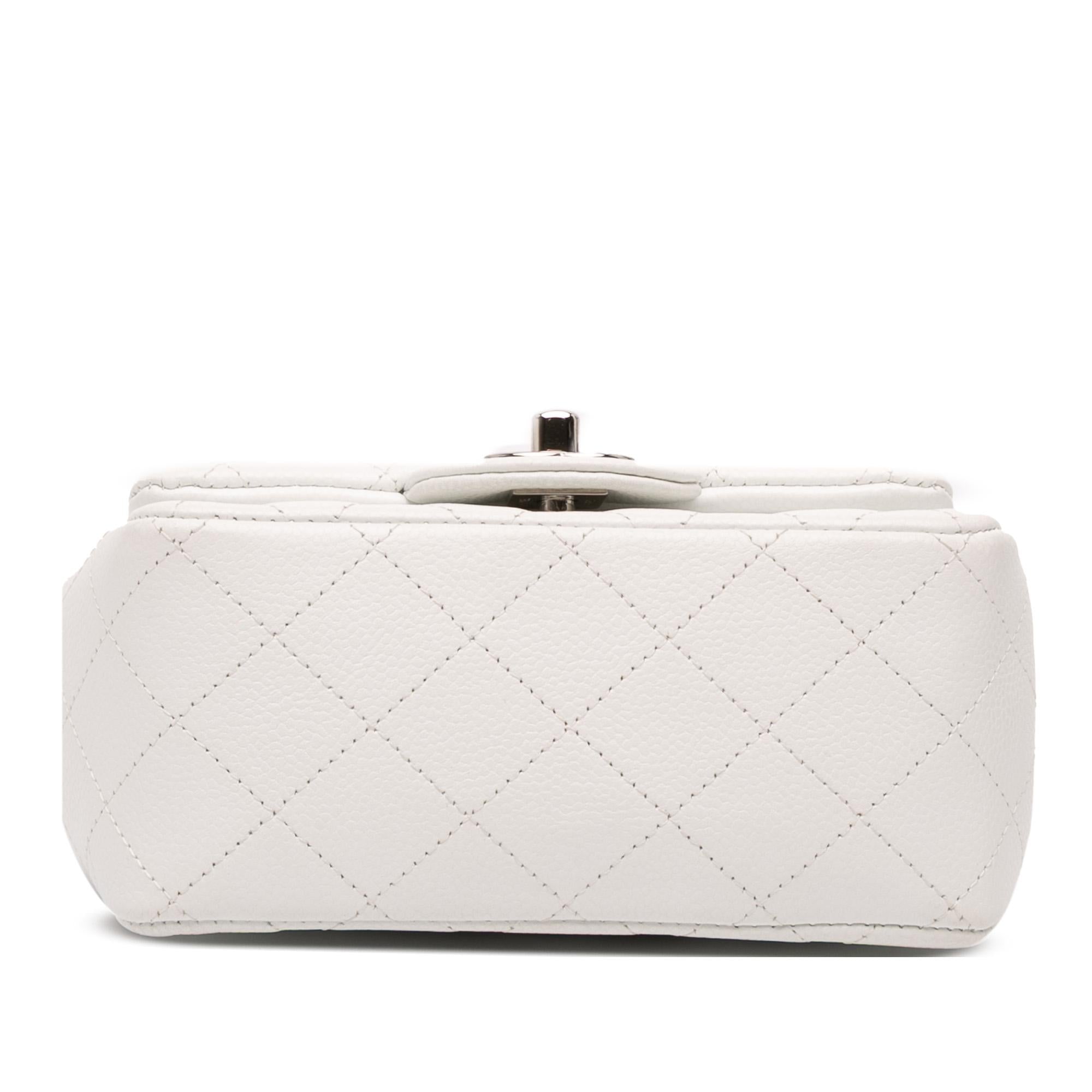 Chanel Mini Square Classic Caviar Single Flap