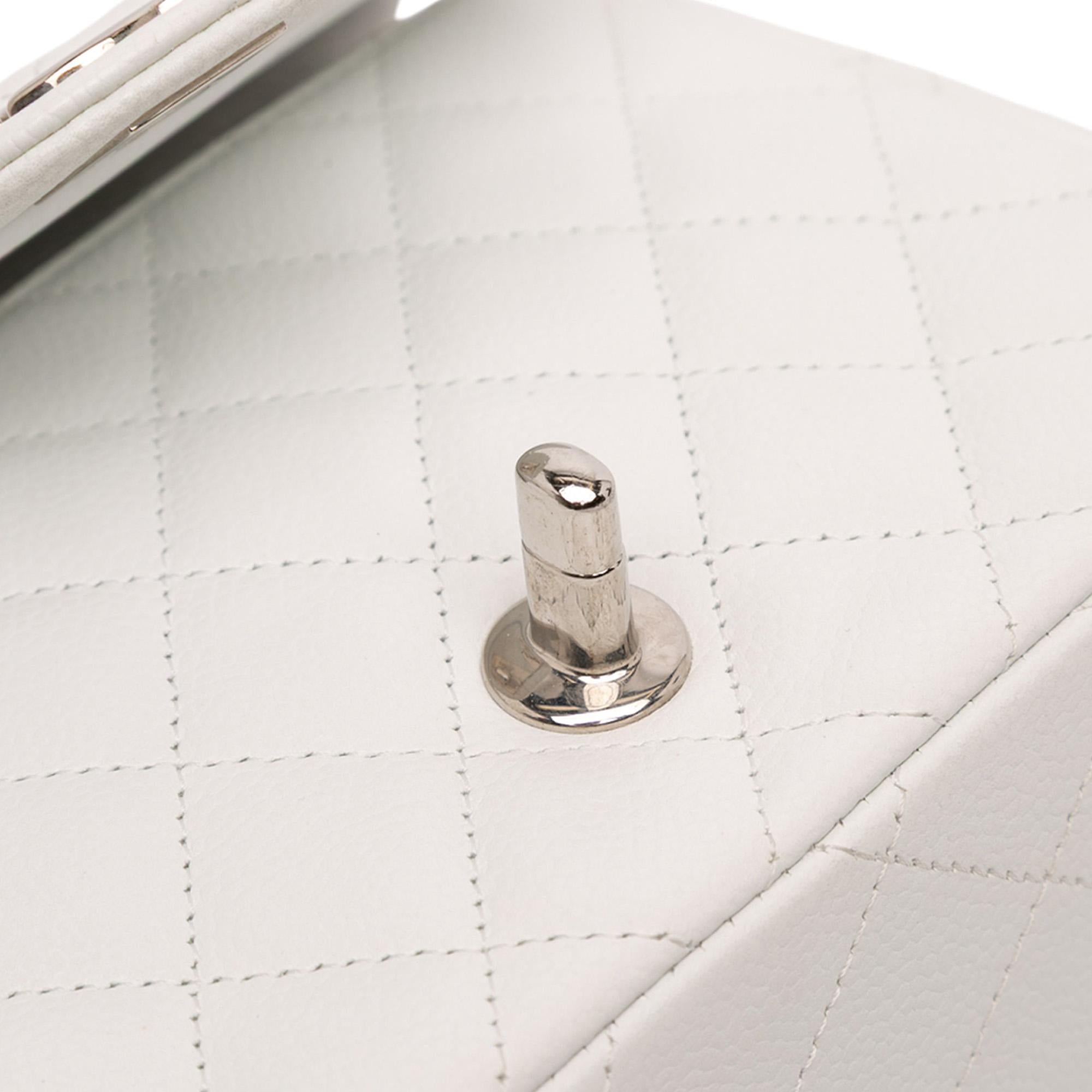 Chanel Mini Square Classic Caviar Single Flap