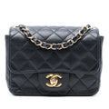 Chanel Mini Square Classic Caviar Single Flap