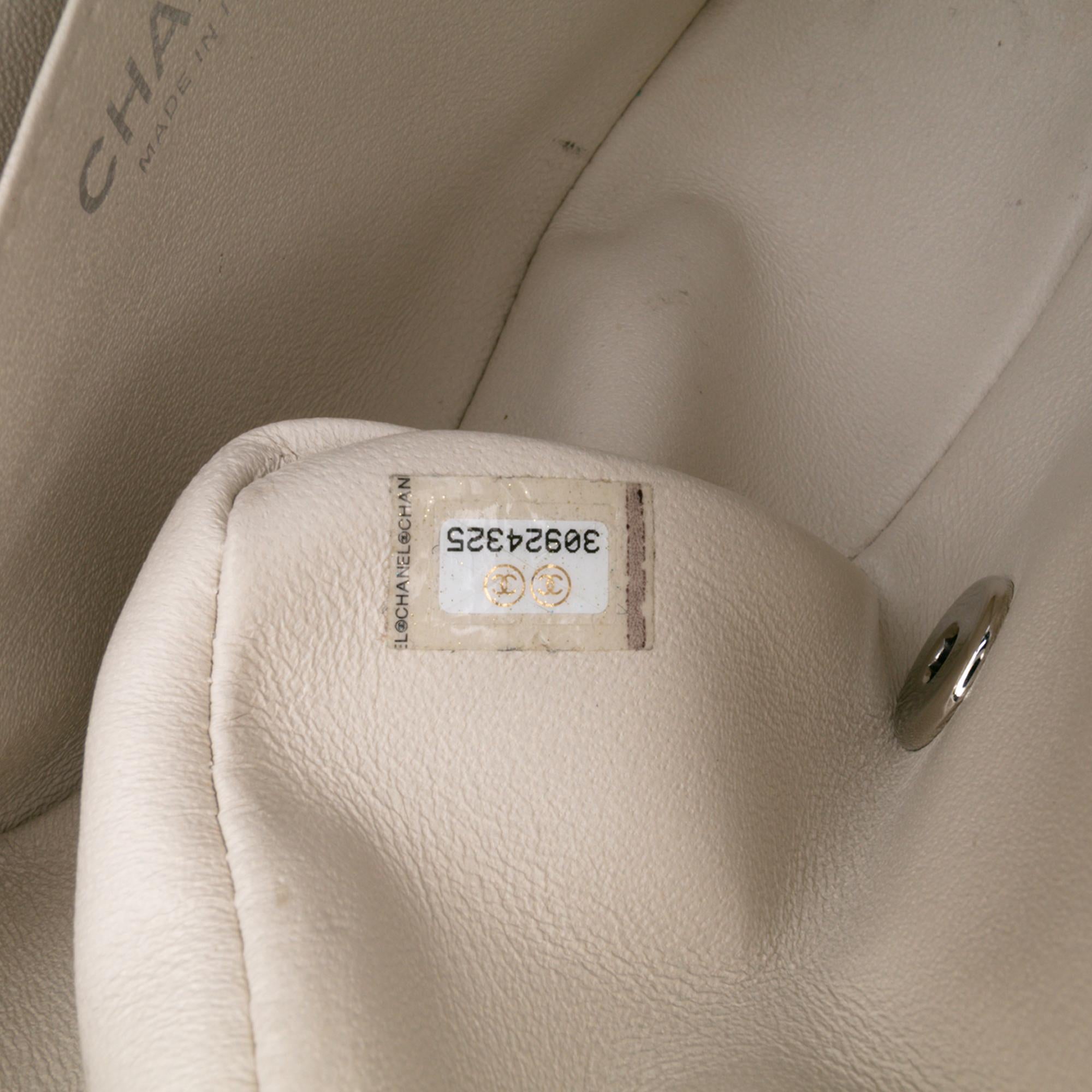 Chanel Mini Square Classic Chevron Lambskin Single Flap
