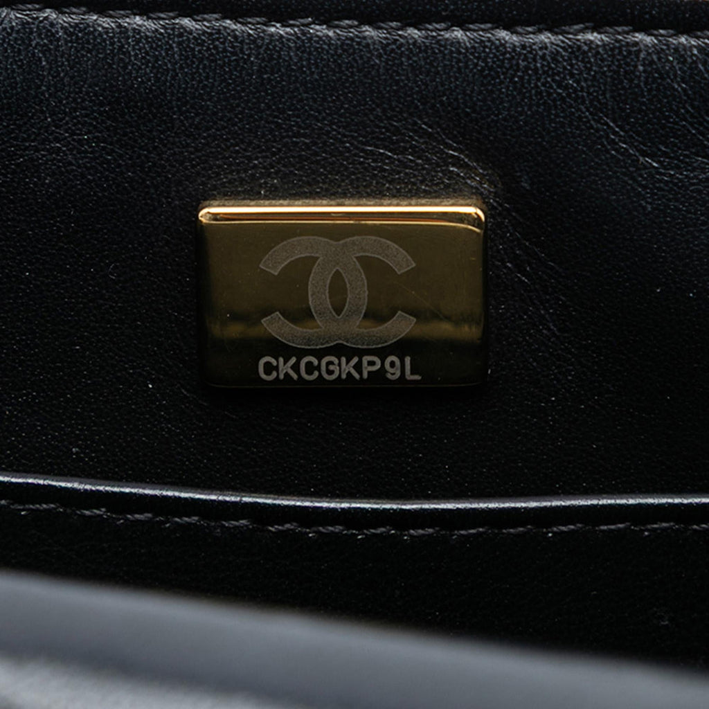 Chanel Mini Square Classic Goatskin Single Flap
