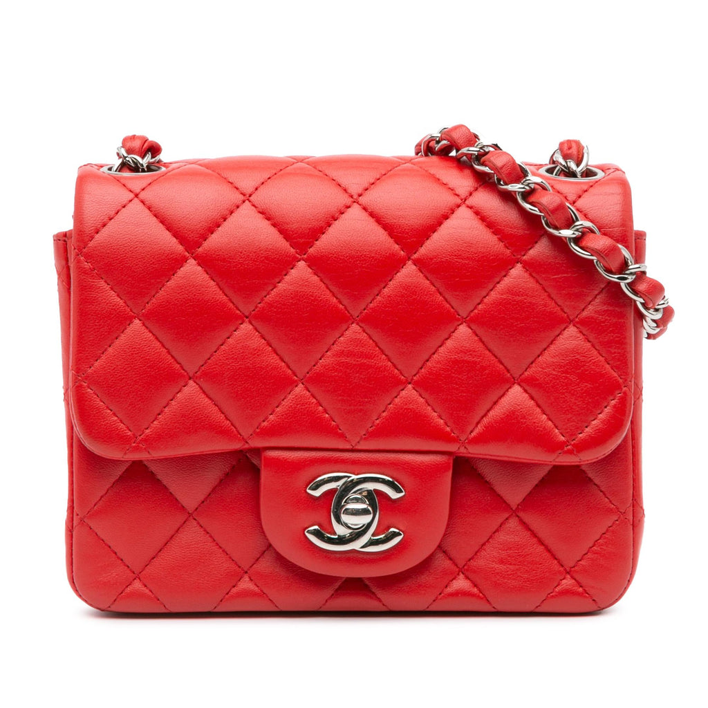 Chanel Mini Square Classic Lambskin Flap