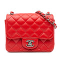 Chanel Mini Square Classic Lambskin Flap
