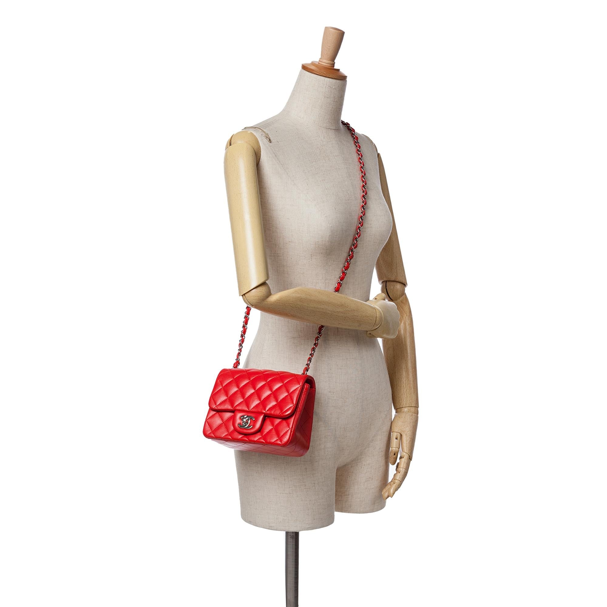 Chanel Mini Square Classic Lambskin Flap