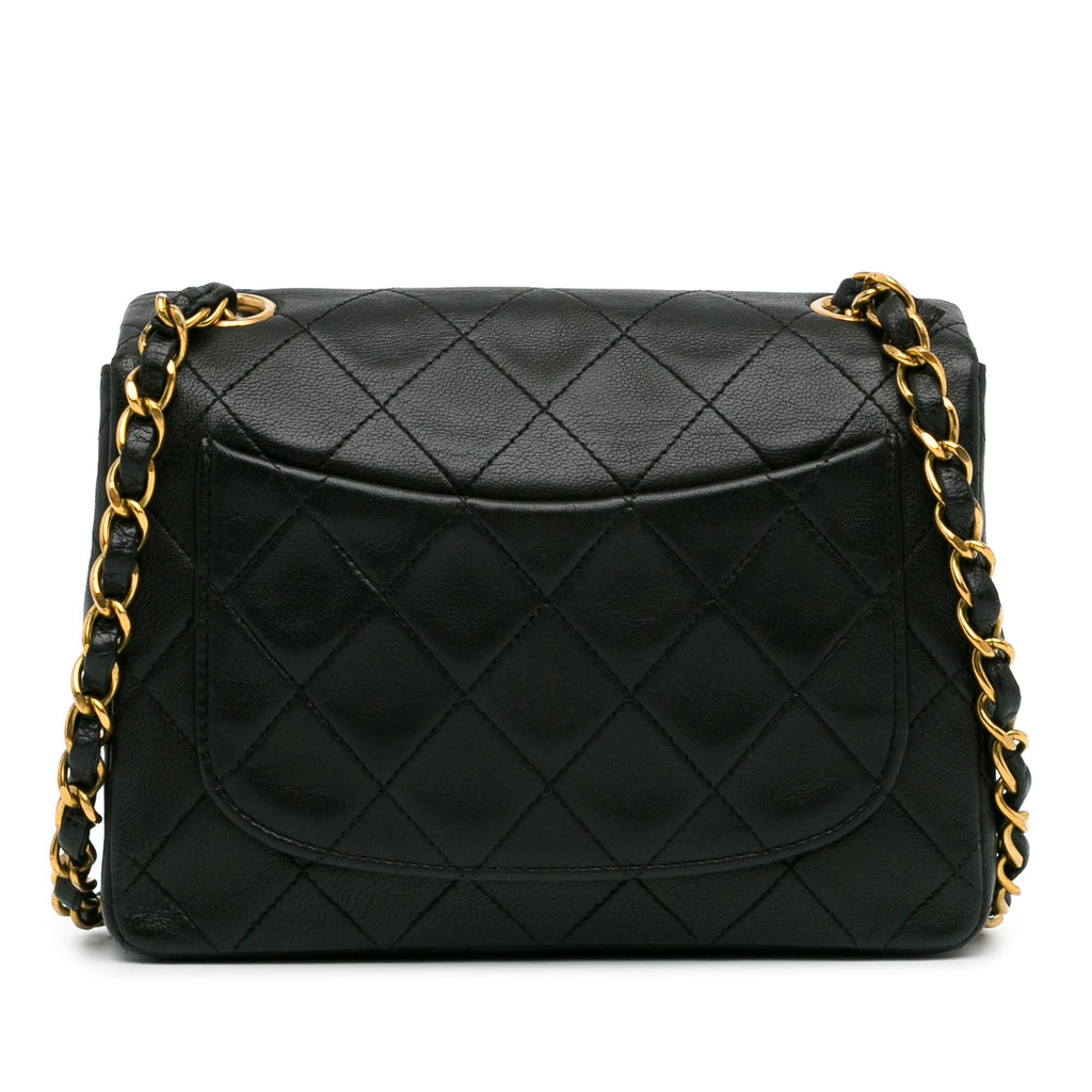 Chanel Mini Square Classic Lambskin Single Flap