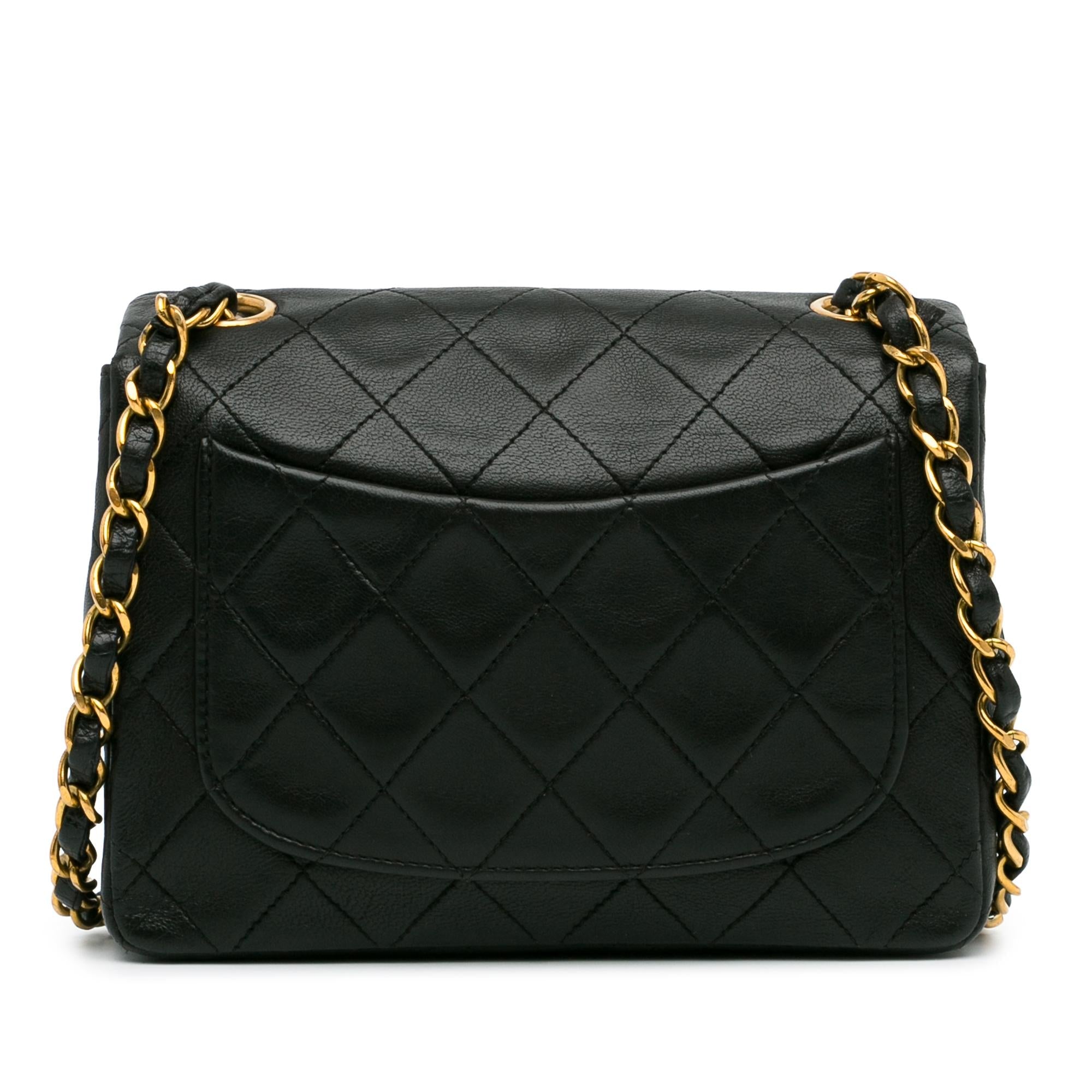 Chanel Mini Square Classic Lambskin Single Flap