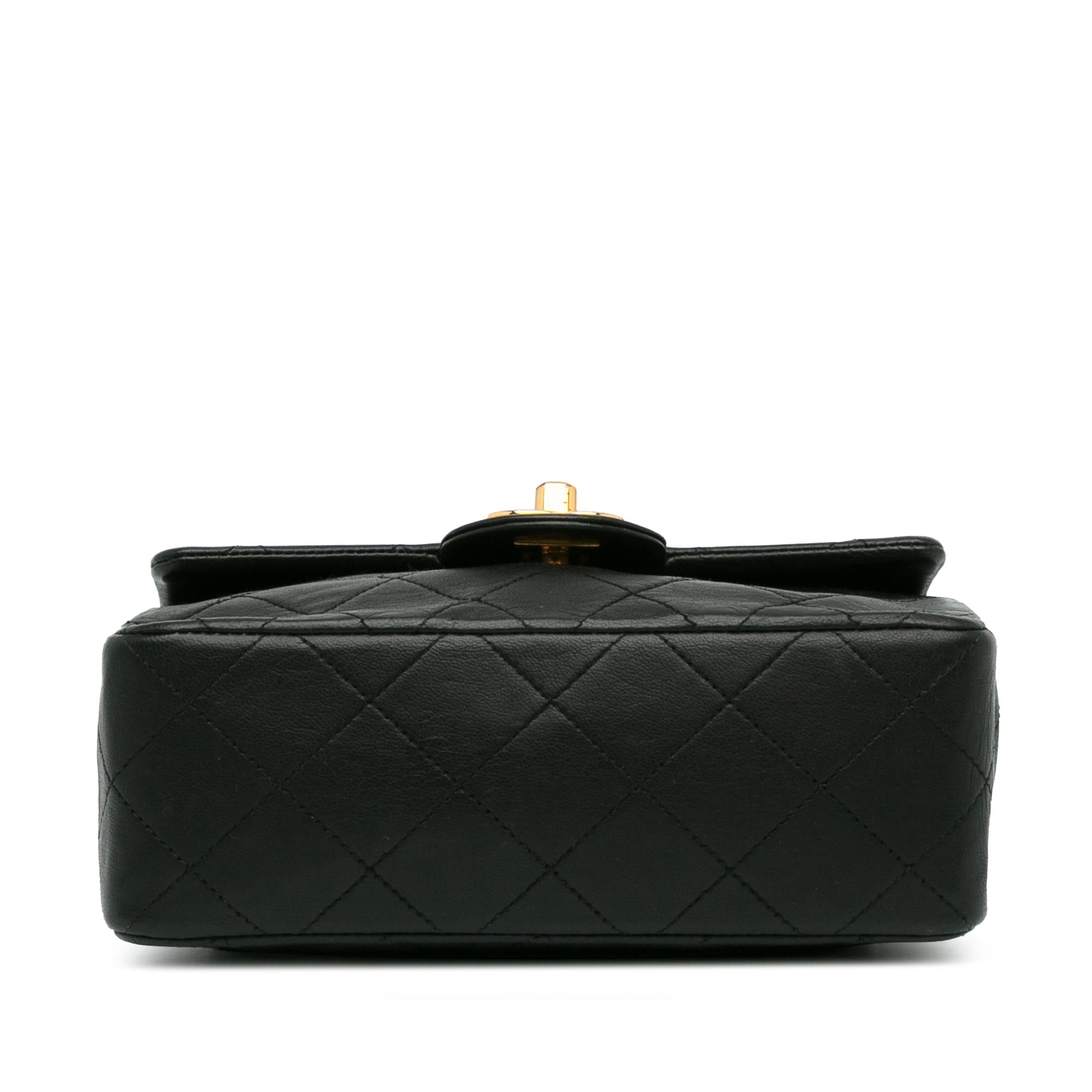 Chanel Mini Square Classic Lambskin Single Flap