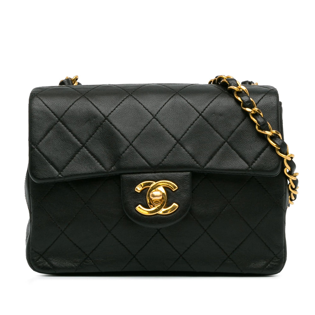 Chanel Mini Square Classic Lambskin Single Flap
