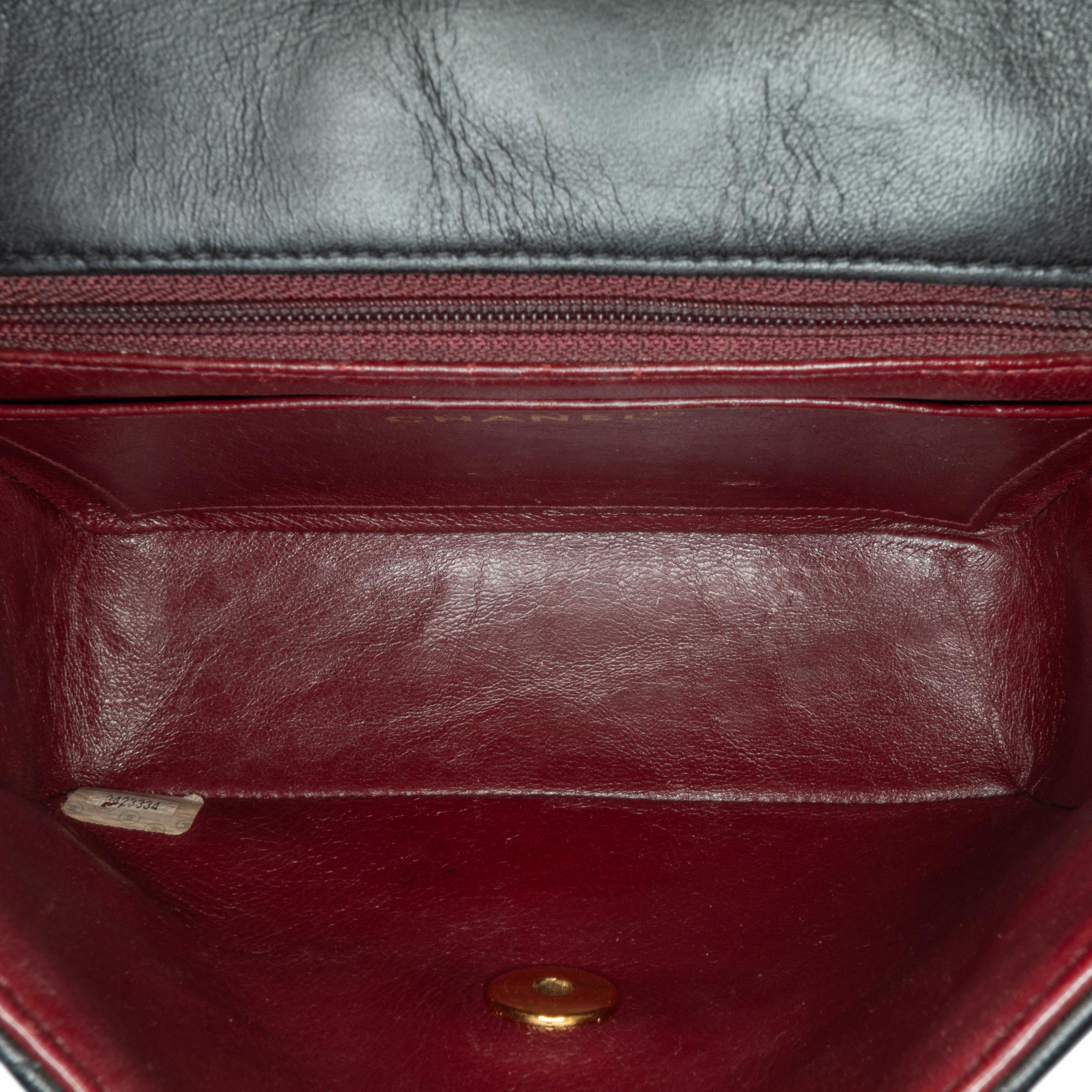 Chanel Mini Square Classic Lambskin Single Flap