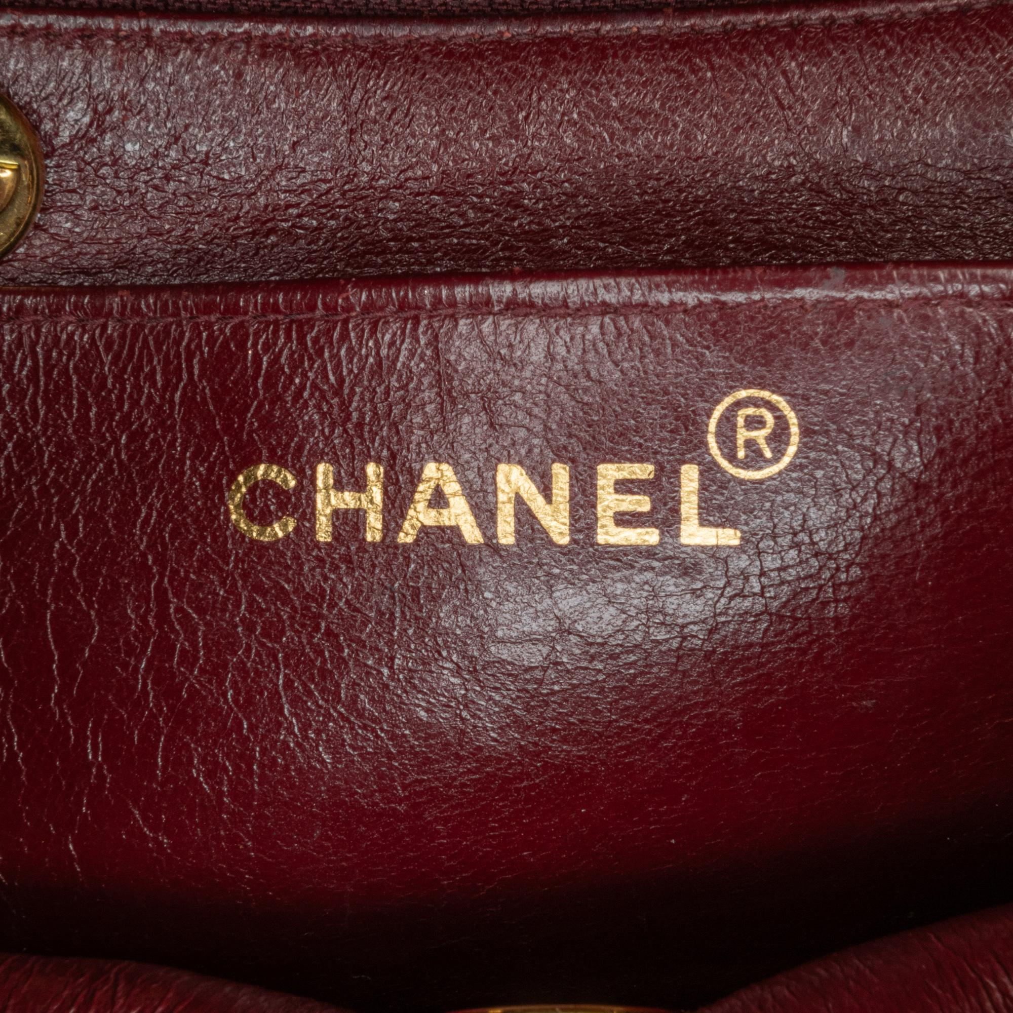 Chanel Mini Square Classic Lambskin Single Flap