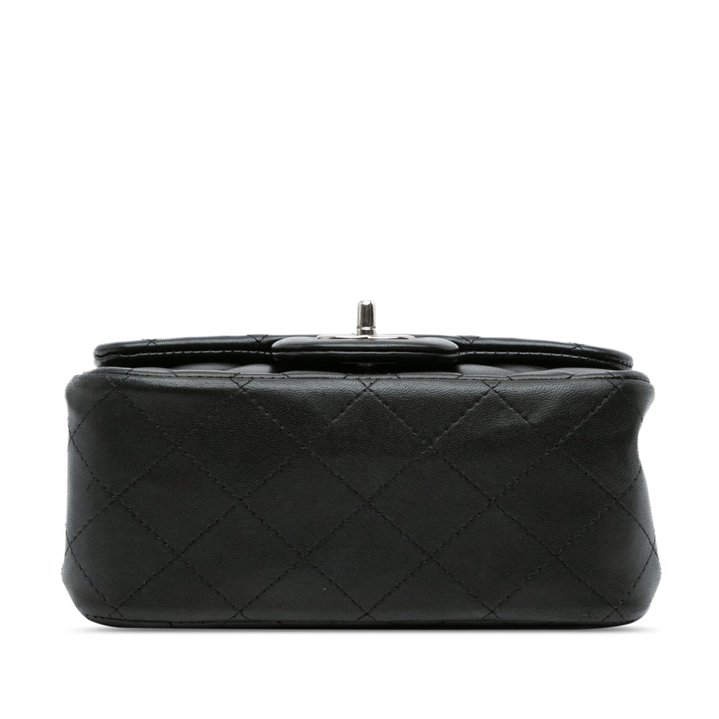 Chanel Mini Square Classic Lambskin Single Flap (SHG-dYzu0j)