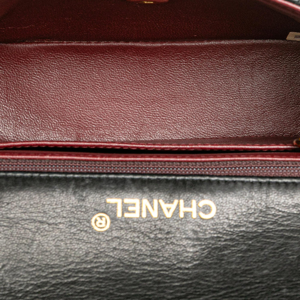 Chanel Mini Square Classic Lambskin Single Flap (SHG-uffUKC)
