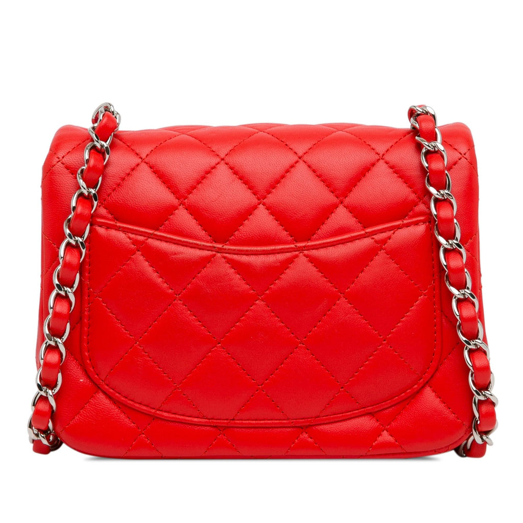 Chanel Mini Square Classic Lambskin Single Flap