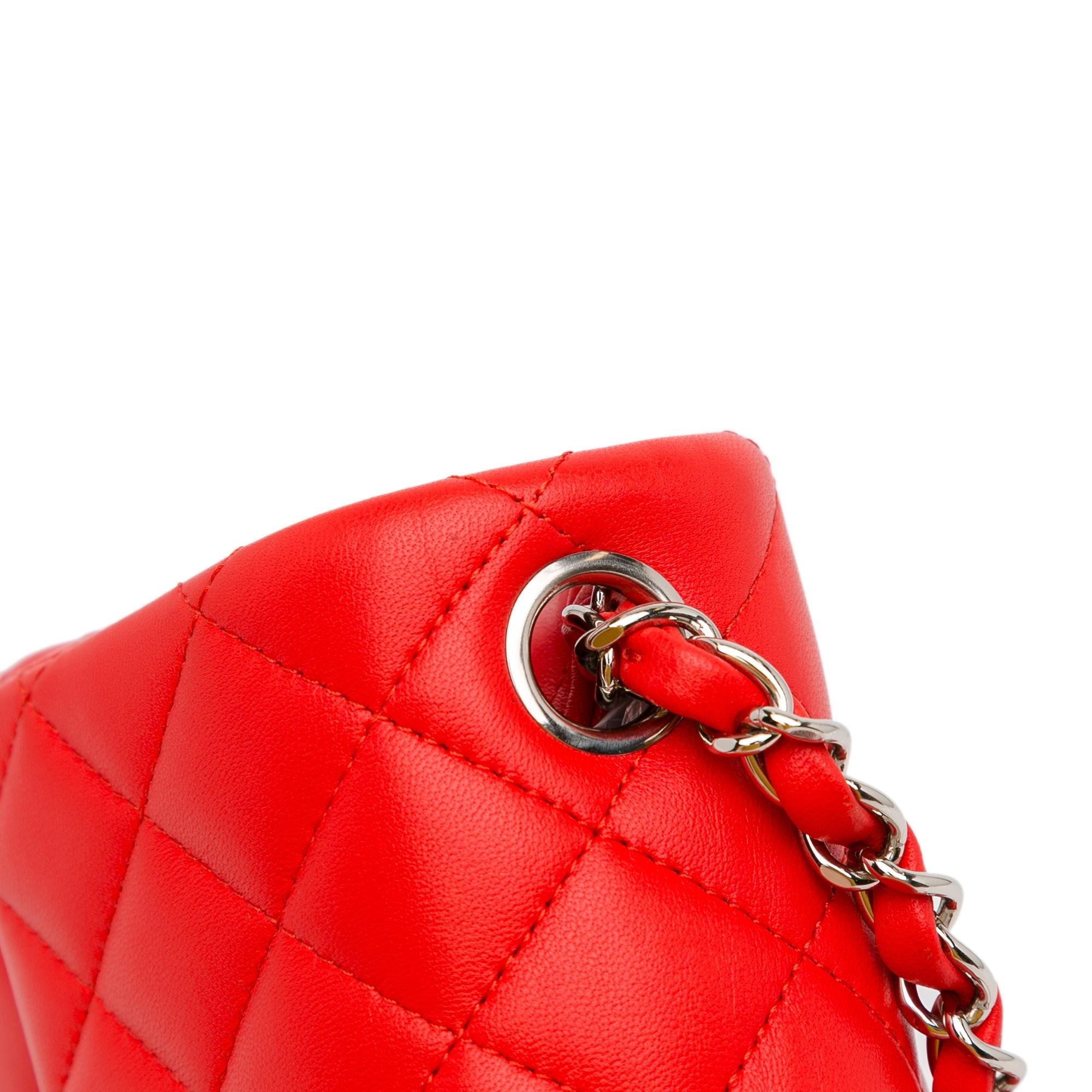 Chanel Mini Square Classic Lambskin Single Flap