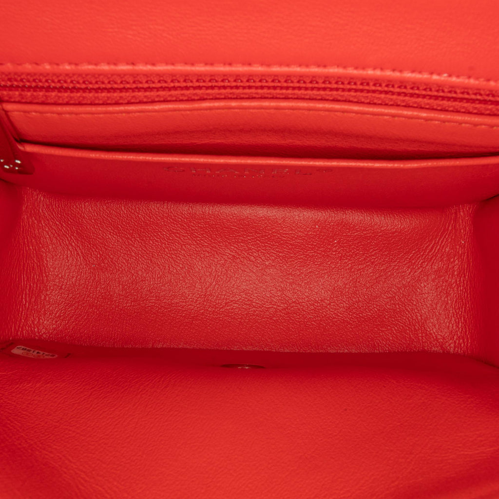 Chanel Mini Square Classic Lambskin Single Flap