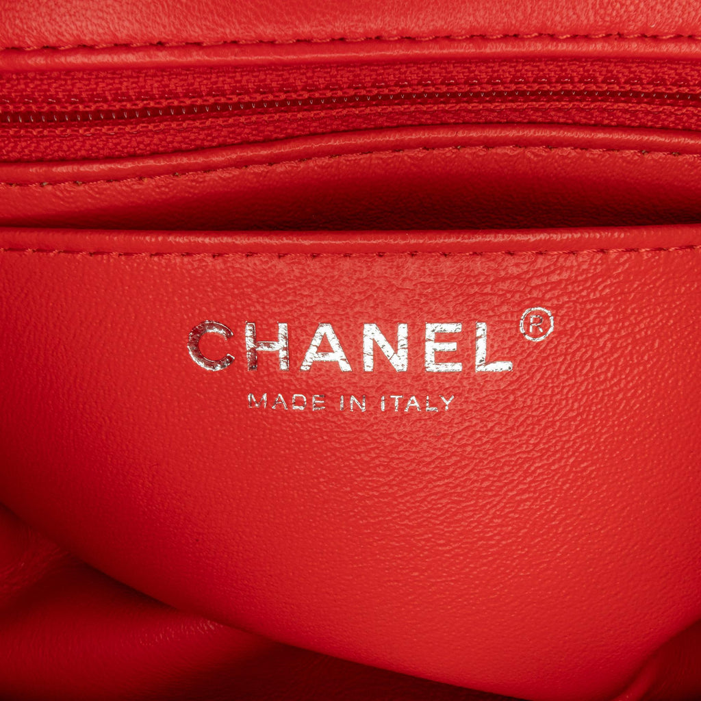 Chanel Mini Square Classic Lambskin Single Flap