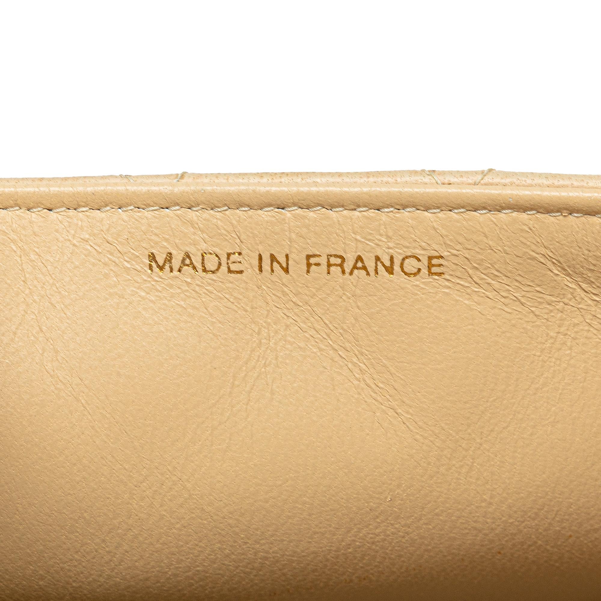 Chanel Mini Square Classic Lambskin Single Flap (SHG-bqoEbP)