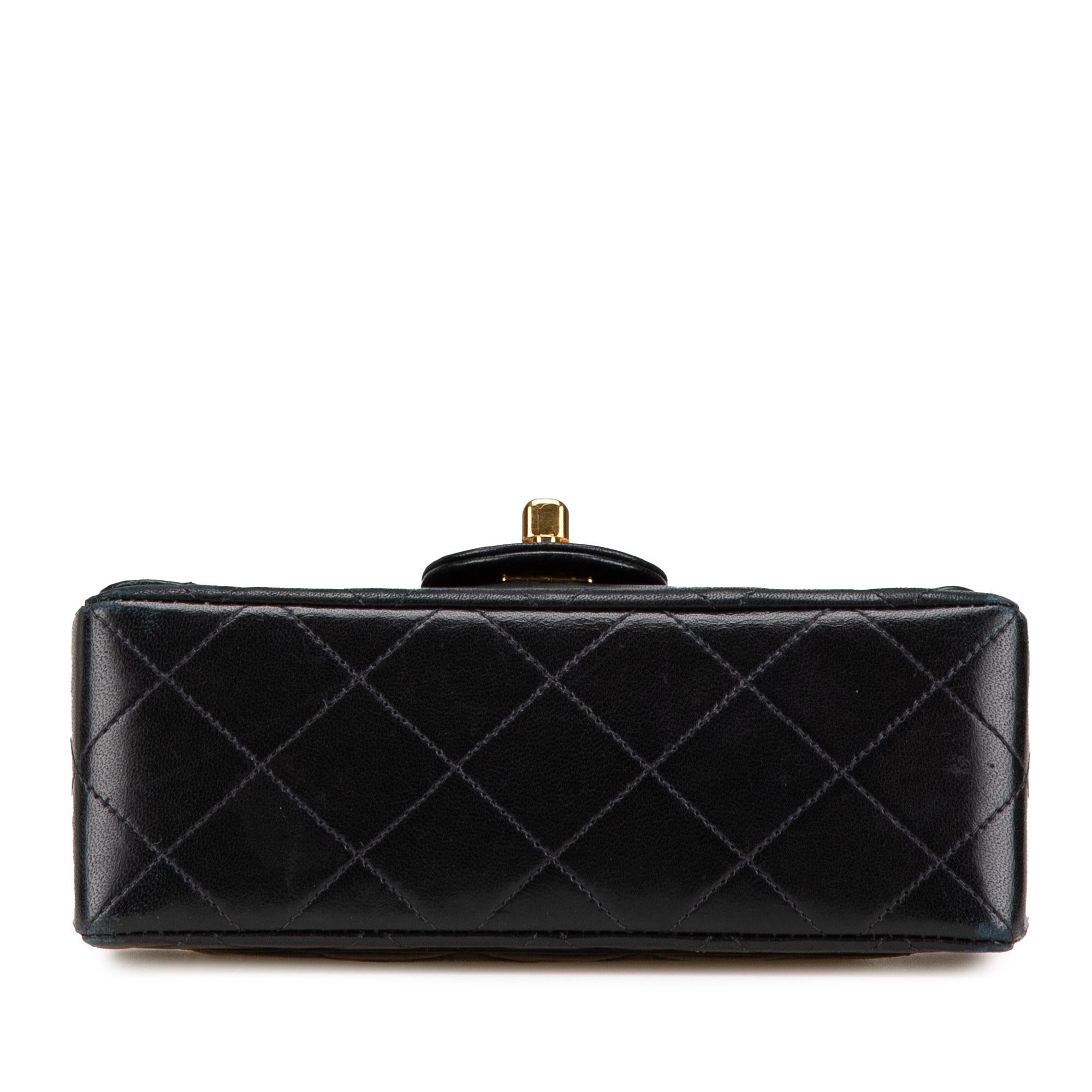 Chanel Mini Square Classic Lambskin Single Flap