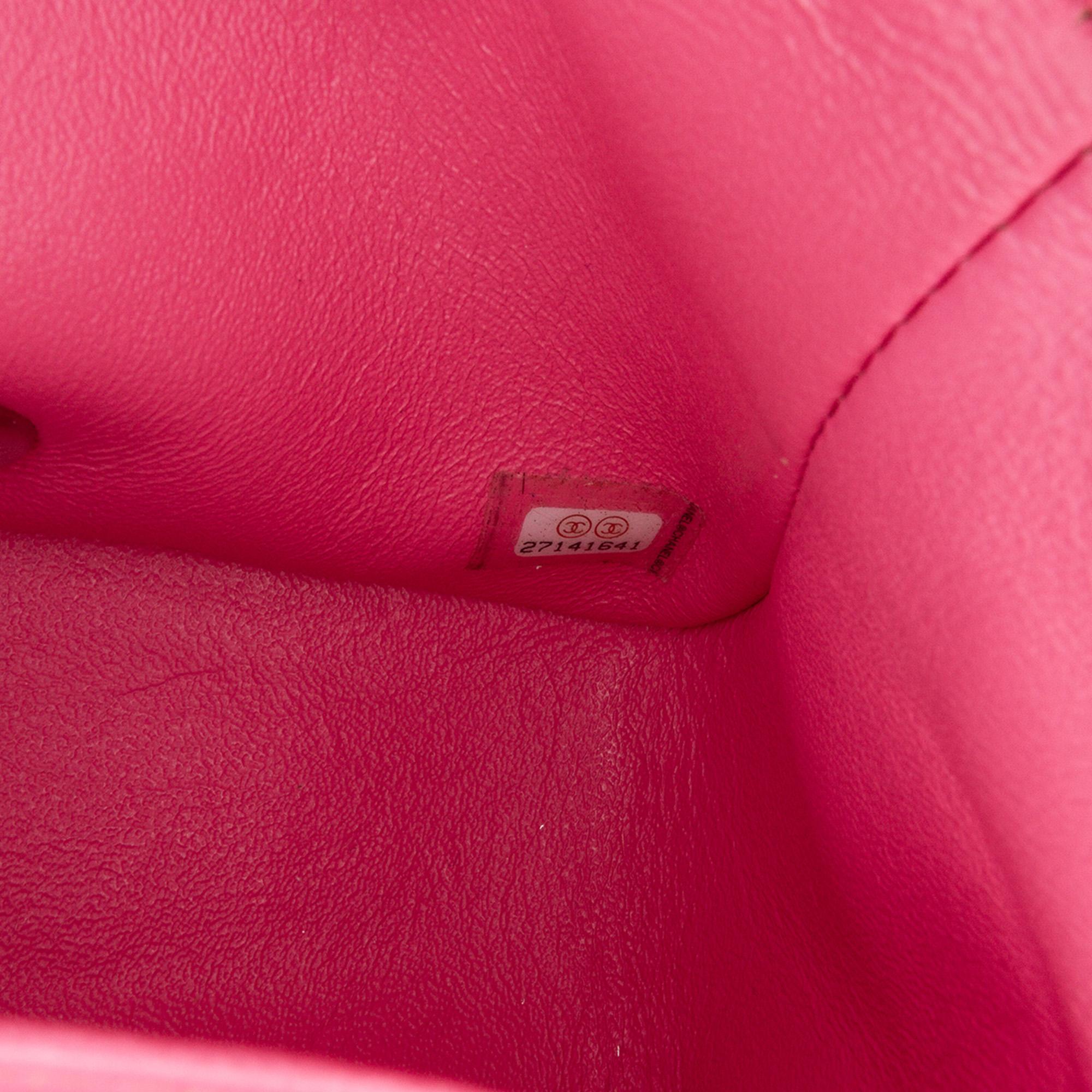 Chanel Mini Square Classic Lambskin Single Flap
