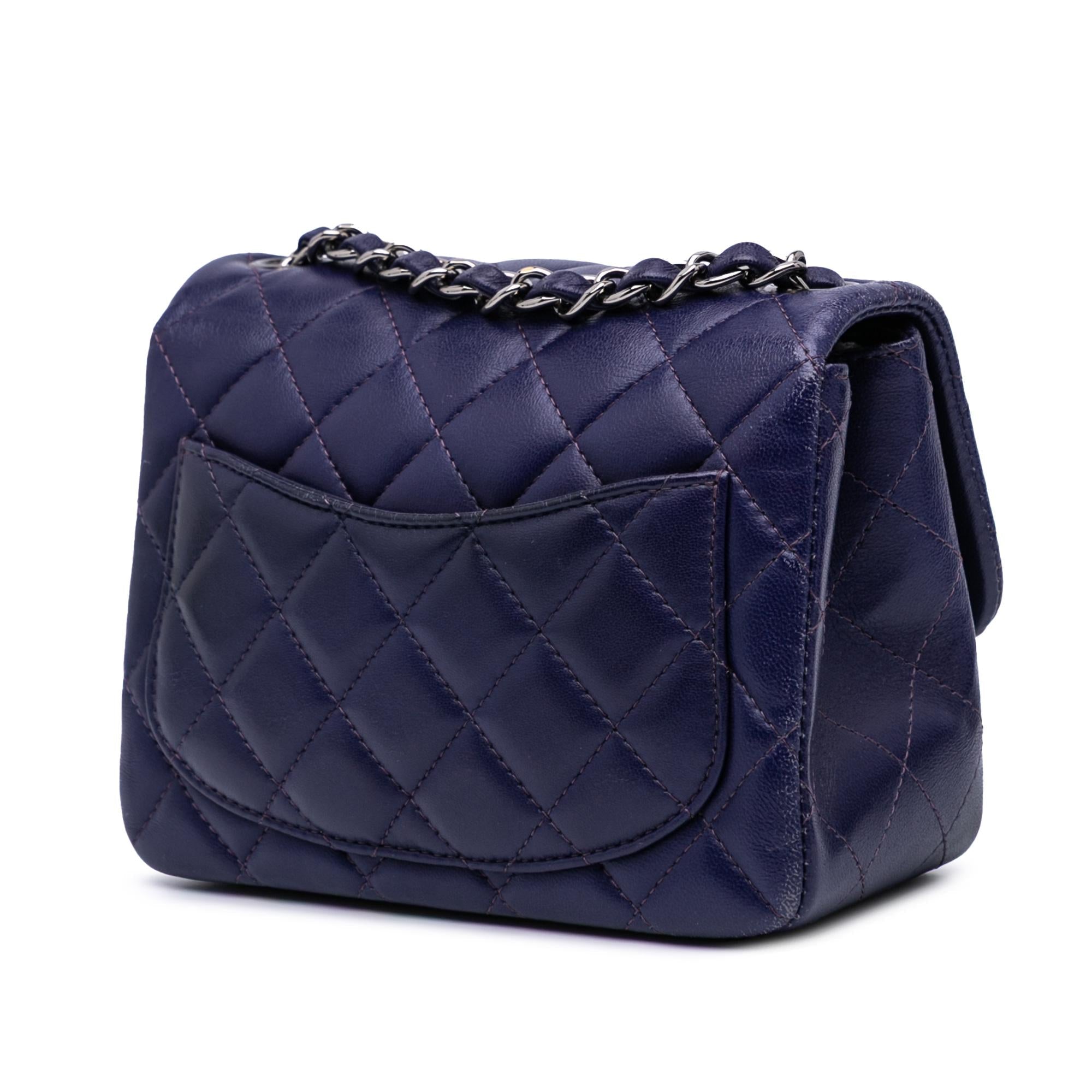 Chanel Mini Square Classic Lambskin Single Flap