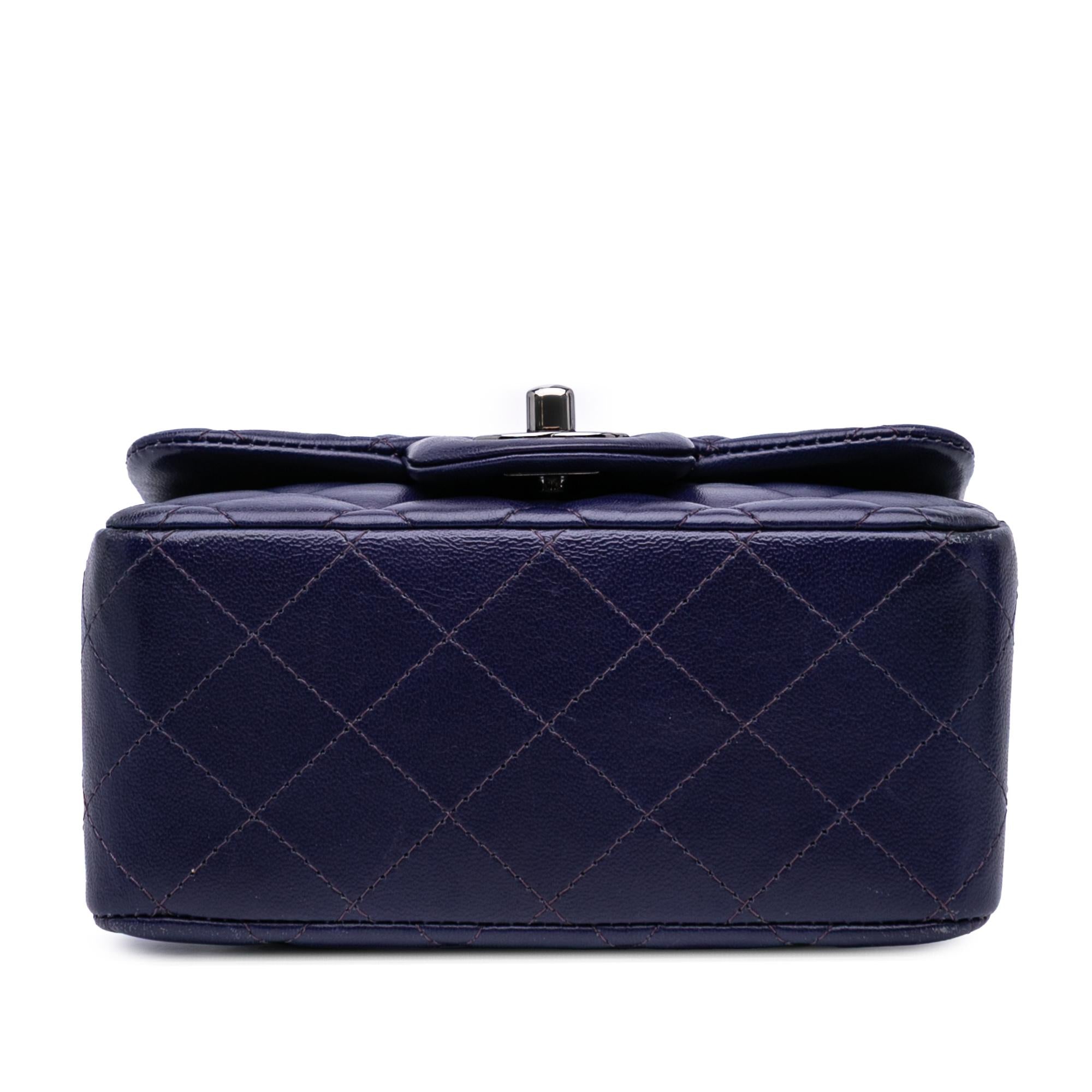 Chanel Mini Square Classic Lambskin Single Flap