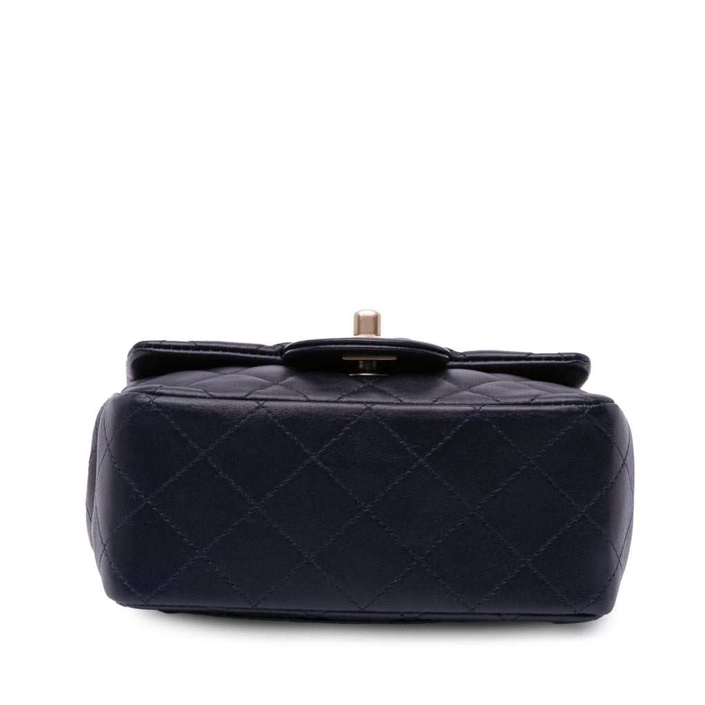 Chanel Mini Square Classic Lambskin Single Flap