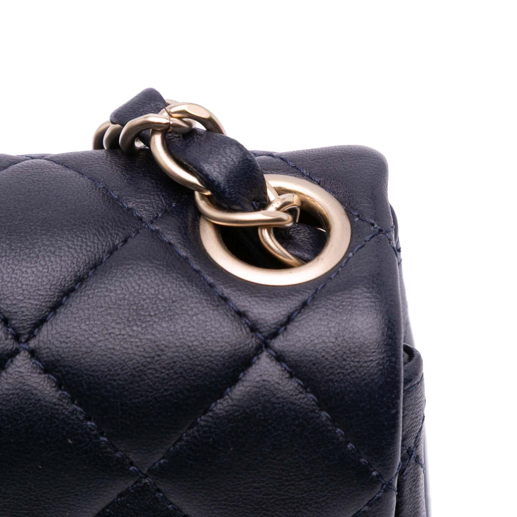Chanel Mini Square Classic Lambskin Single Flap