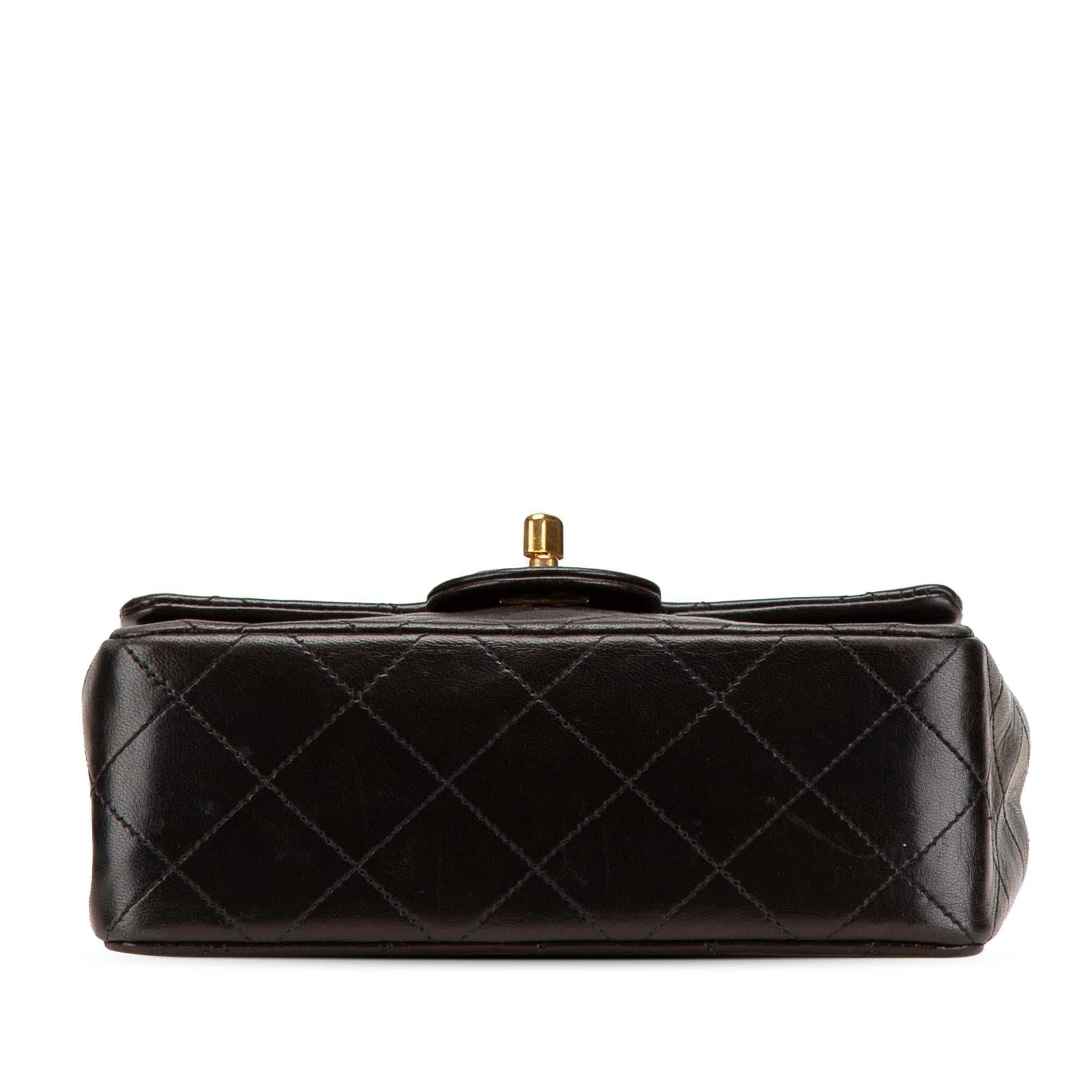 Chanel Mini Square Classic Lambskin Single Flap
