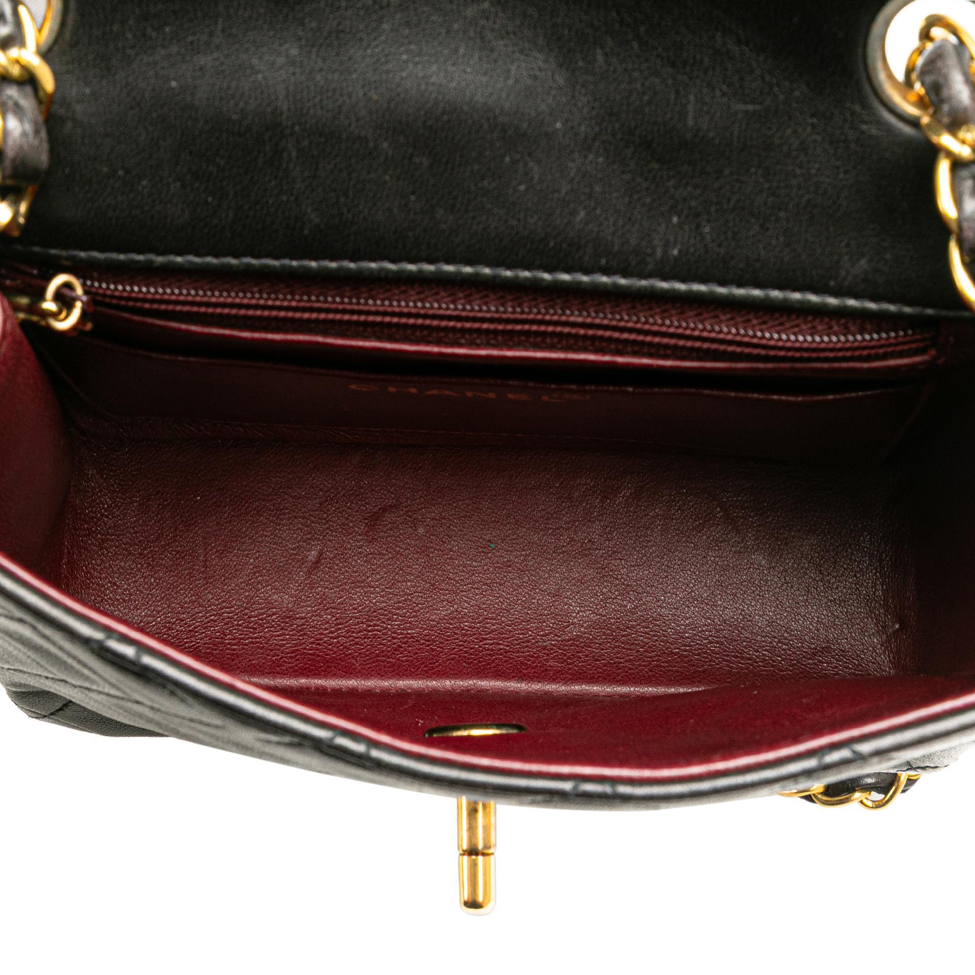 Chanel Mini Square Classic Lambskin Single Flap