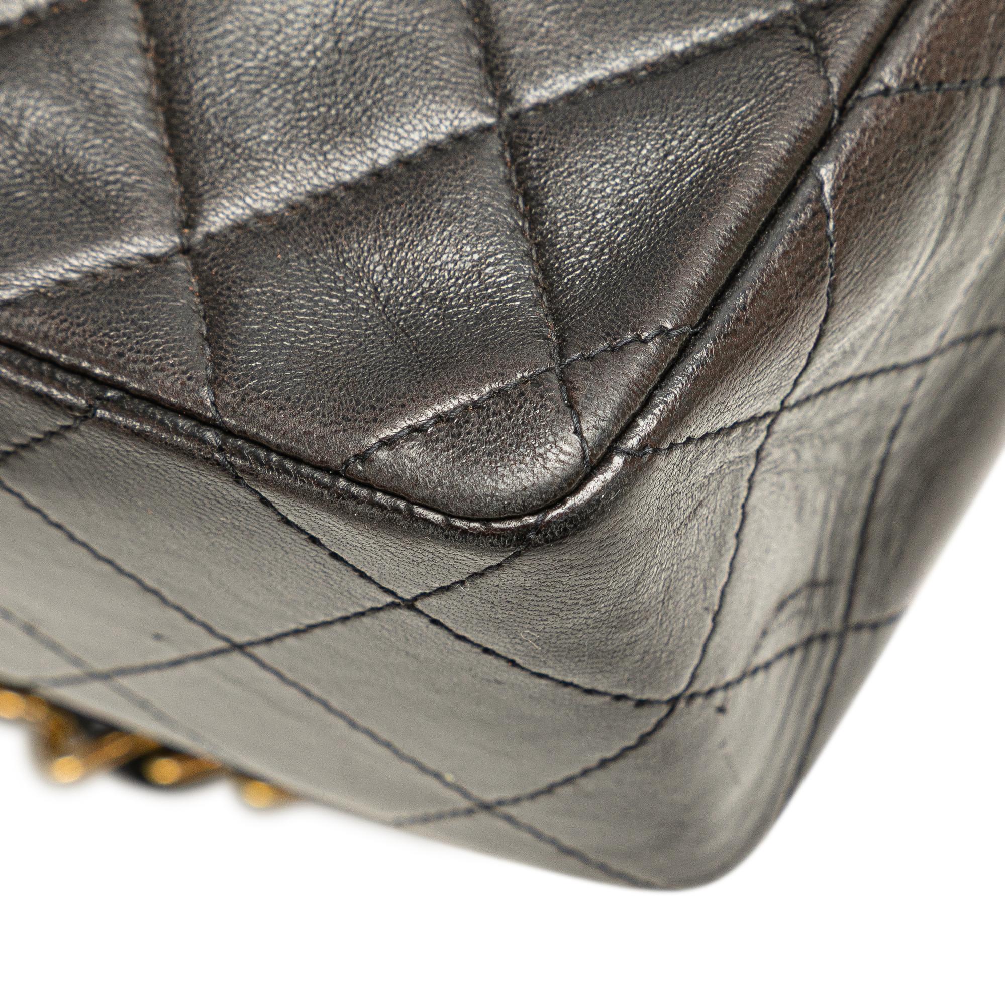 Chanel Mini Square Classic Lambskin Single Flap