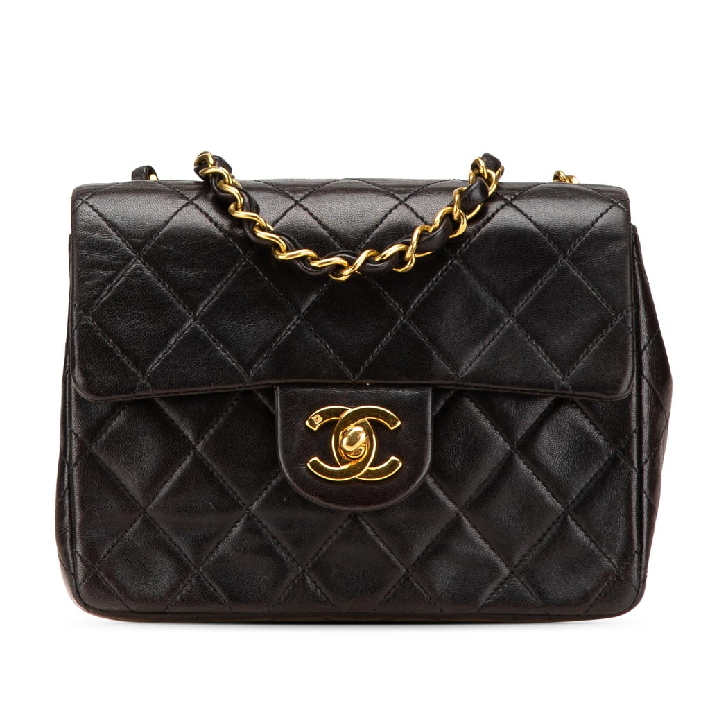 Chanel Mini Square Classic Lambskin Single Flap