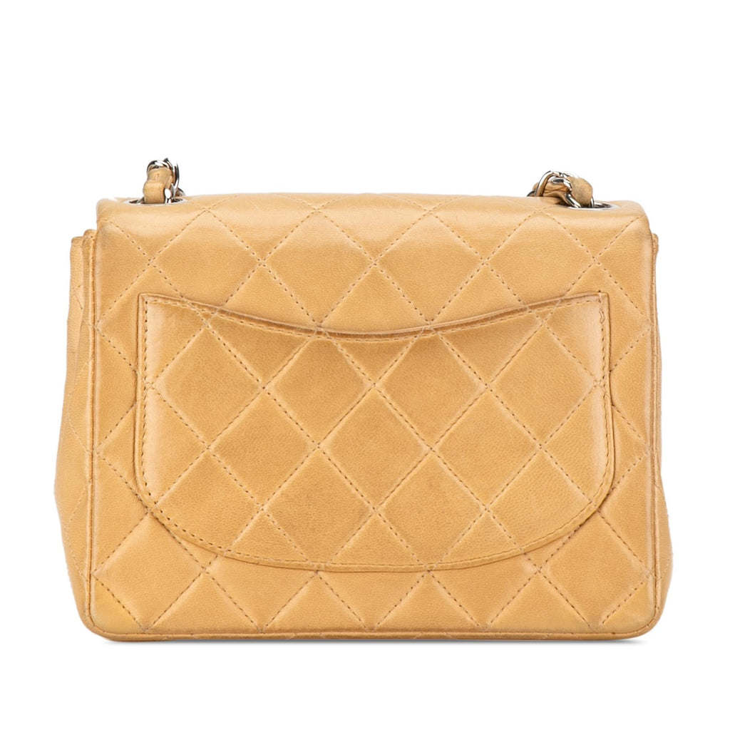 Chanel Mini Square Classic Lambskin Single Flap
