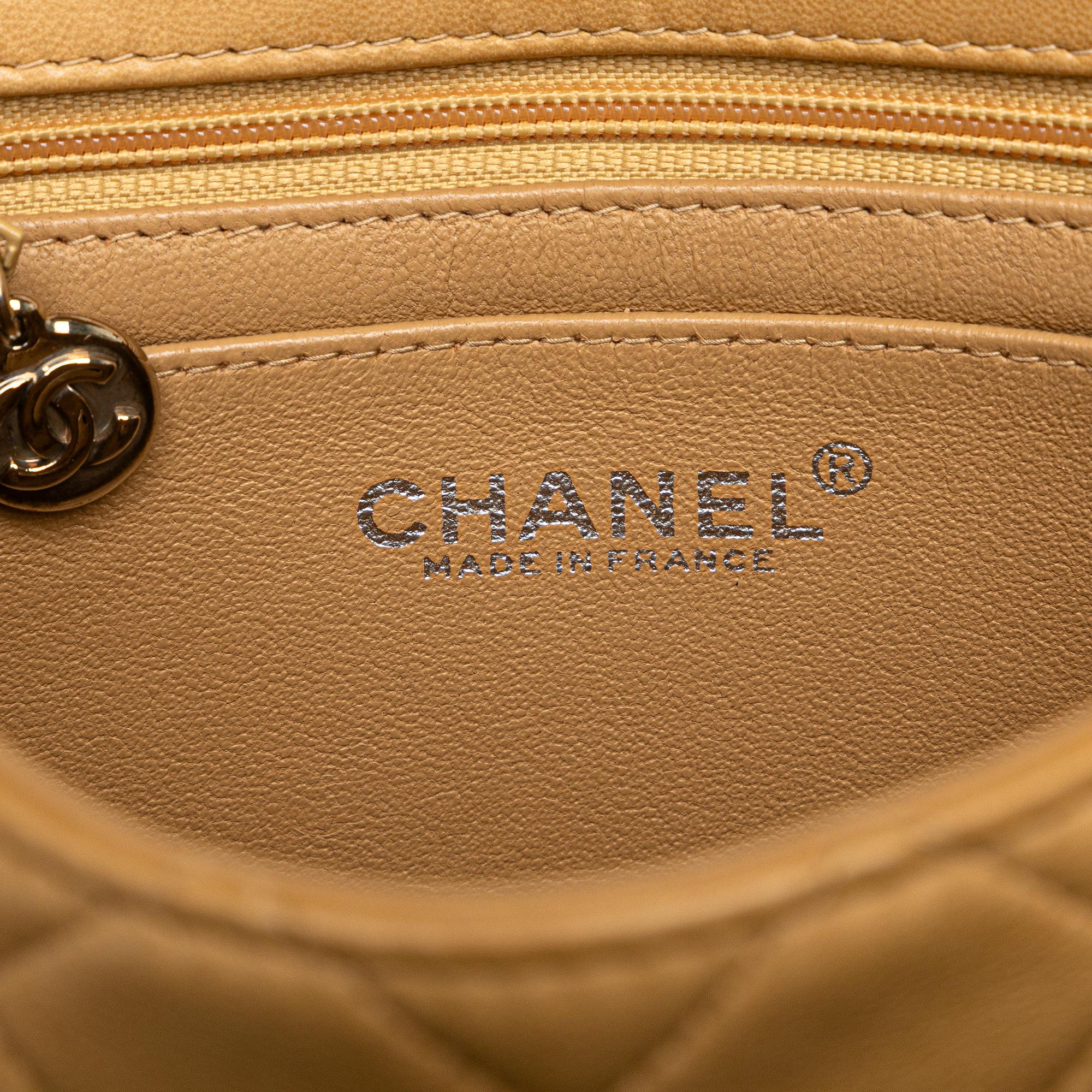 Chanel Mini Square Classic Lambskin Single Flap