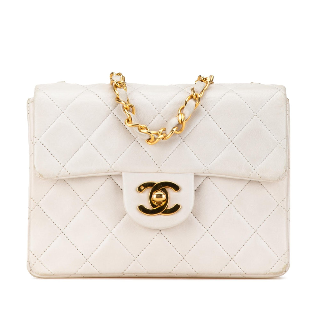 Chanel Mini Square Classic Lambskin Single Flap