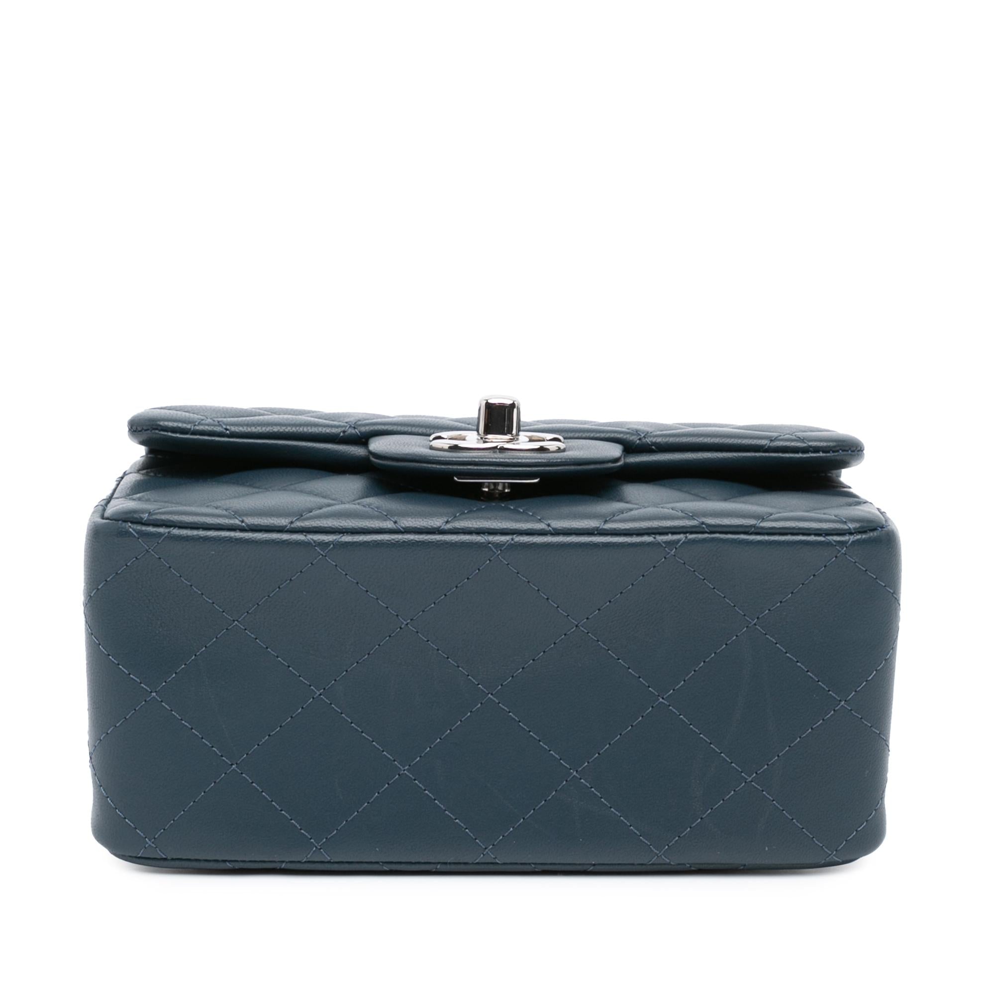 Chanel Mini Square Classic Lambskin Single Flap