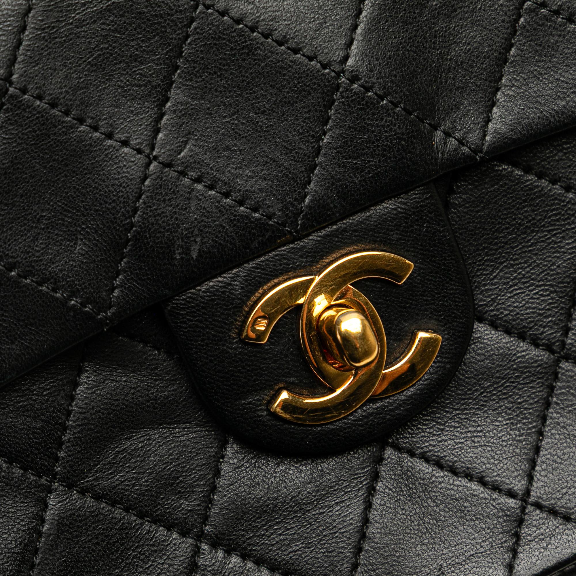Chanel Mini Square Classic Lambskin Single Flap