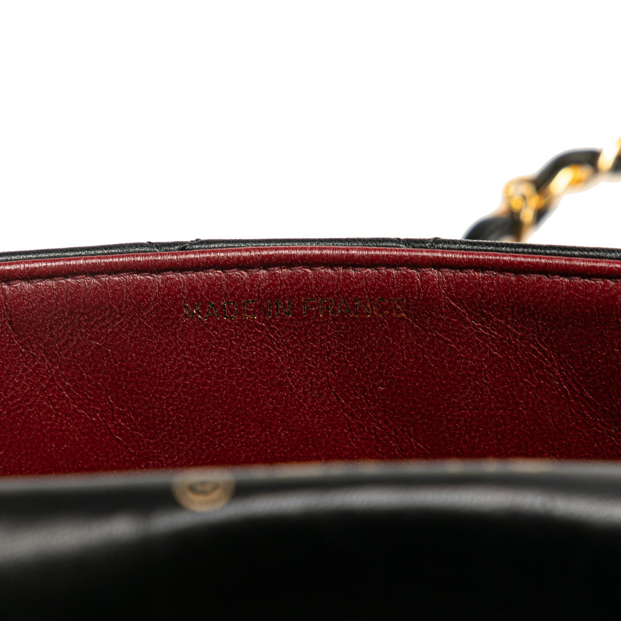 Chanel Mini Square Classic Lambskin Single Flap