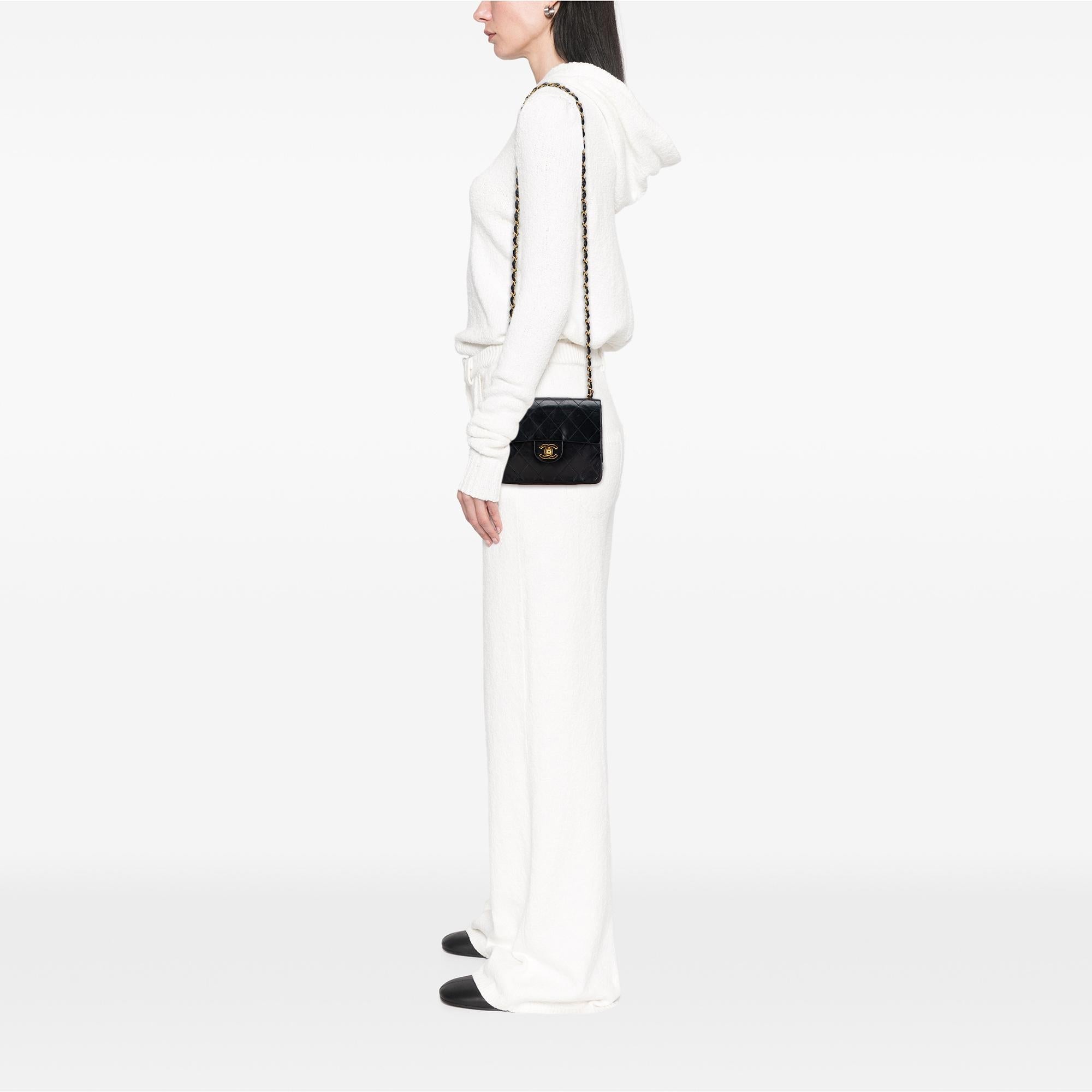 Chanel Mini Square Classic Lambskin Single Flap