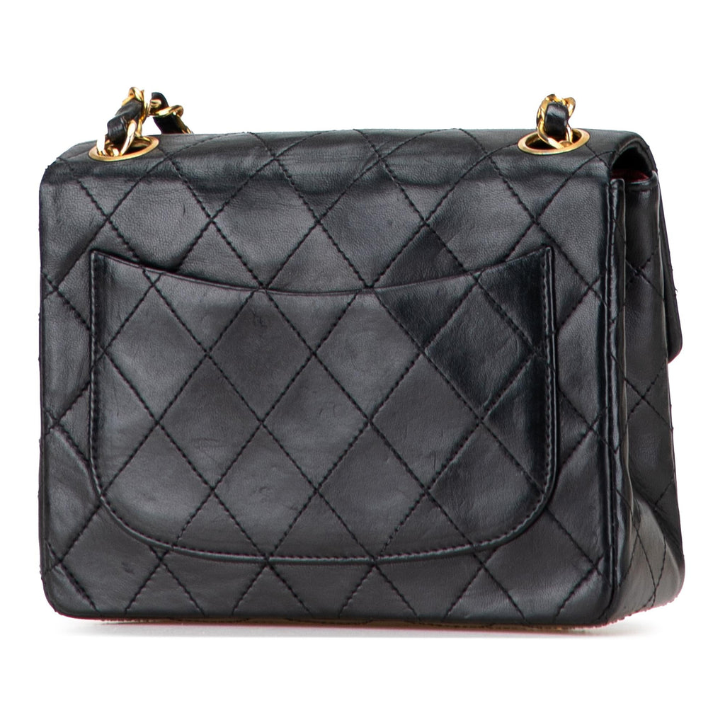 Chanel Mini Square Classic Lambskin Single Flap