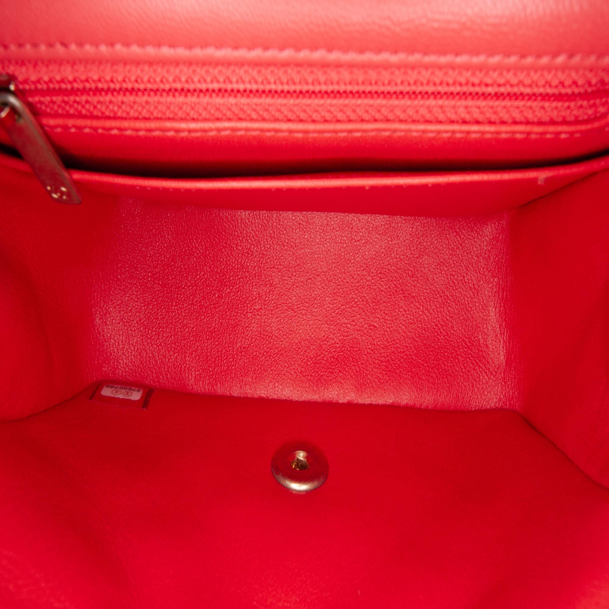 Chanel Mini Square Classic Lambskin Single Flap
