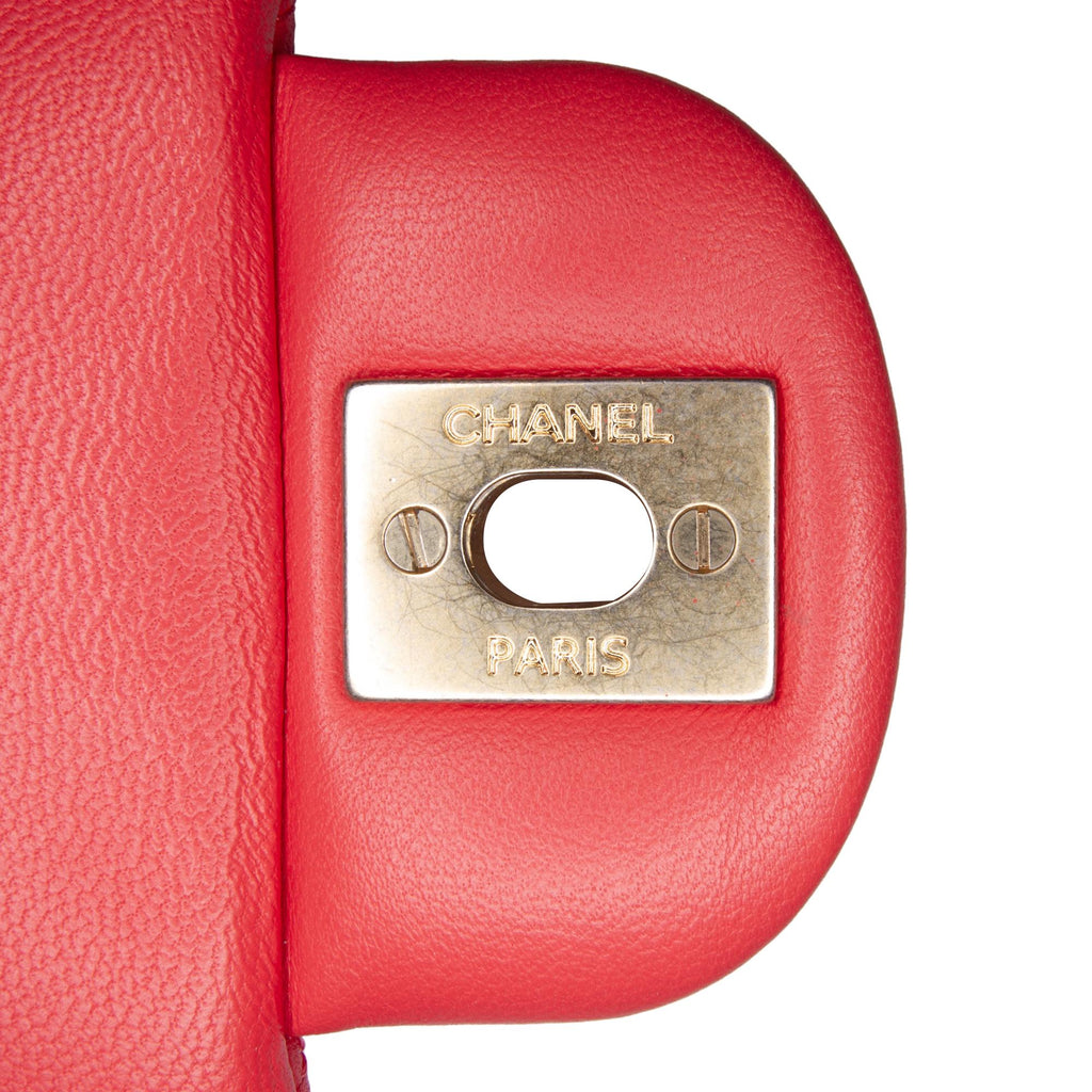 Chanel Mini Square Classic Lambskin Single Flap