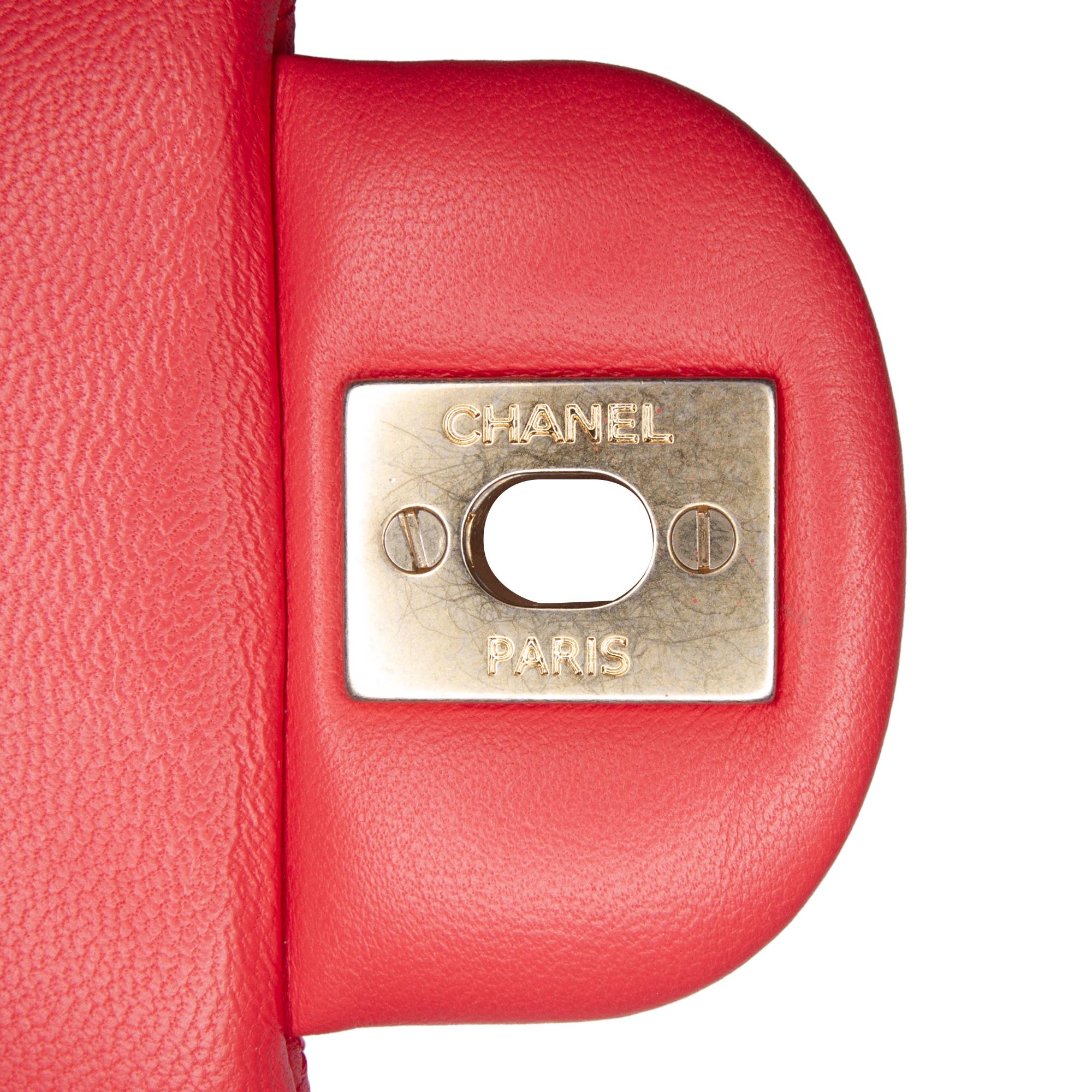 Chanel Mini Square Classic Lambskin Single Flap